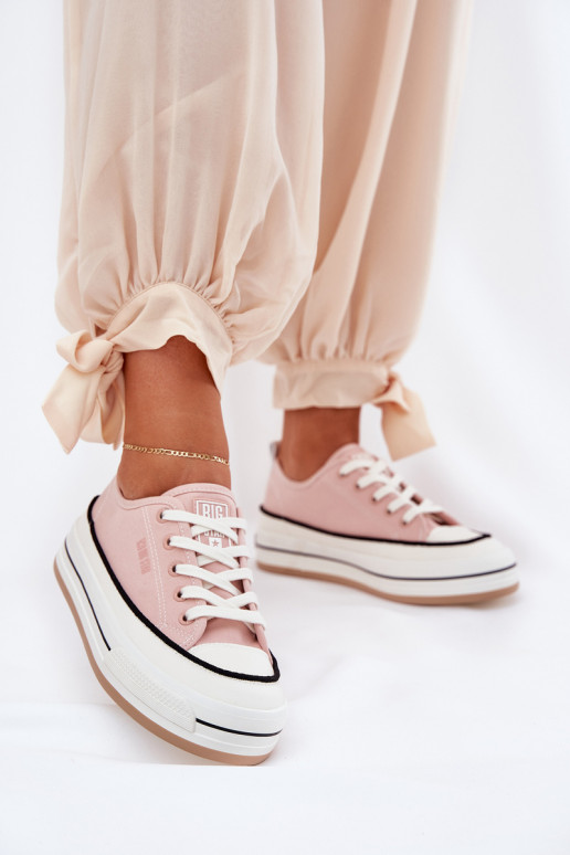 Ladies Sneakers Big Star NN274207 Pink
