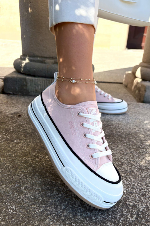 Ladies Sneakers Big Star NN274207 Pink