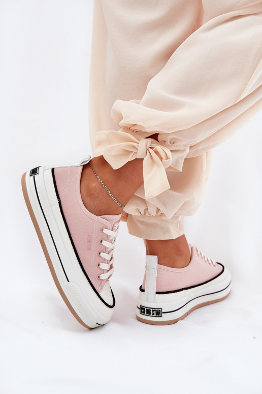 Ladies Sneakers Big Star NN274207 Pink