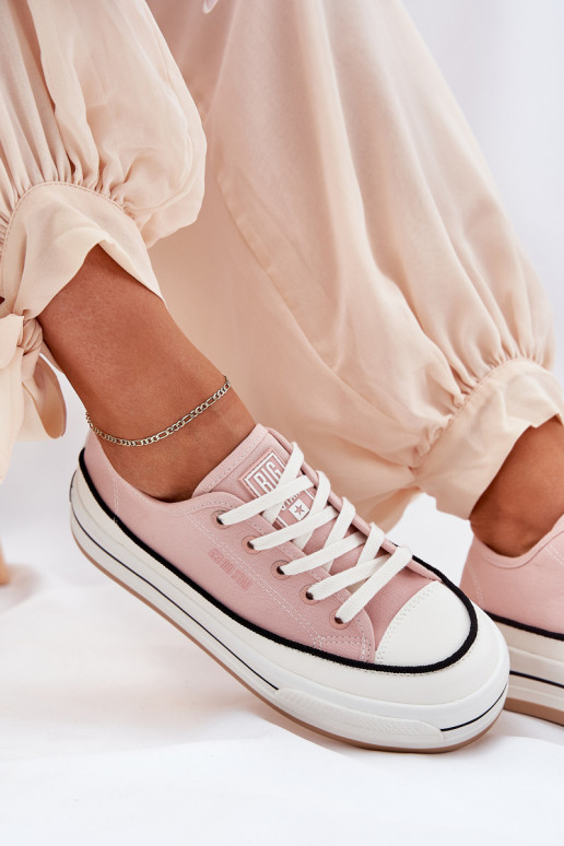 Ladies Sneakers Big Star NN274207 Pink