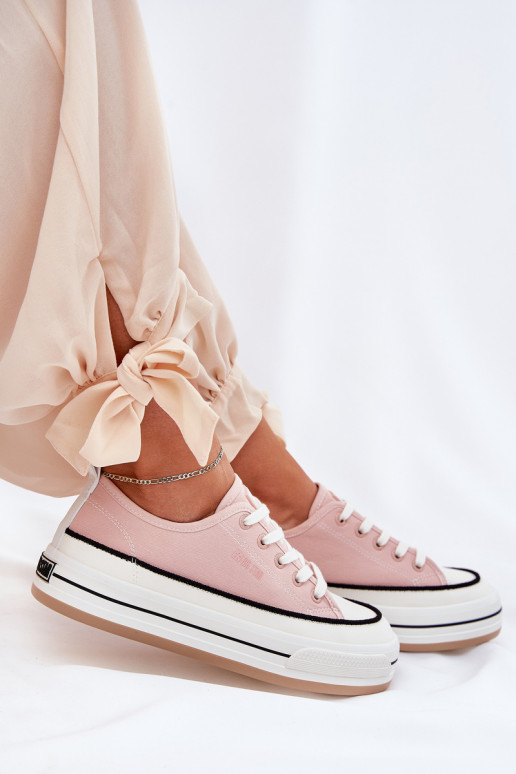 Ladies Sneakers Big Star NN274207 Pink