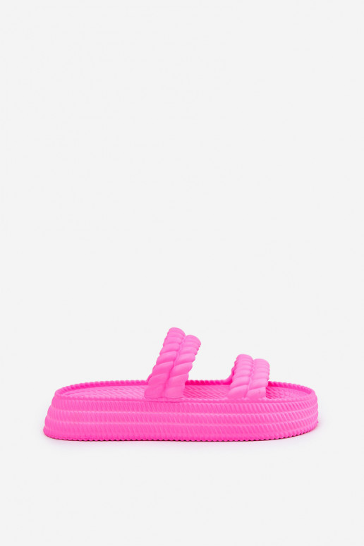 Foam Lightweight Women's Sandals On Platform S.Barski ZK51-001 Fuchsia Foam Lightweight Women's Sandals On Platform S.Barski ZK51-001 Fuchsia