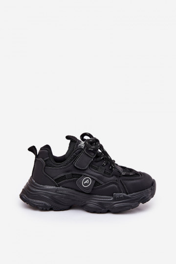 Children's Platform Sneakers Black Hanomess 2