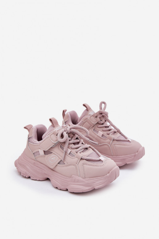 Children's Sneakers on Platform Pink Hanomess Children's Sneakers on Platform Pink Hanomess