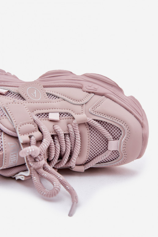 Children's Sneakers on Platform Pink Hanomess Children's Sneakers on Platform Pink Hanomess