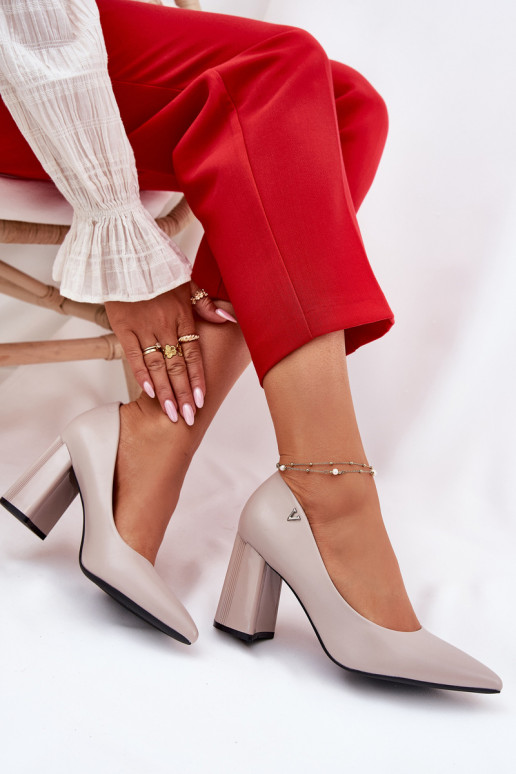 Elegant Heels On A Heel Vinceza 62220 Gray Elegant Heels On A Heel Vinceza 62220 Gray