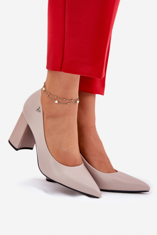 Elegant Heels On A Heel Vinceza 62220 Gray Elegant Heels On A Heel Vinceza 62220 Gray