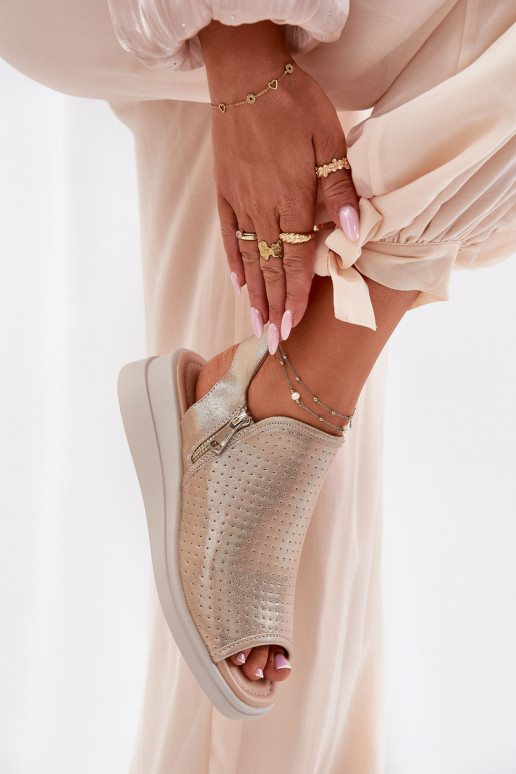 Women's Wedge Sandals Gold Mevinette Women's Wedge Sandals Gold Mevinette