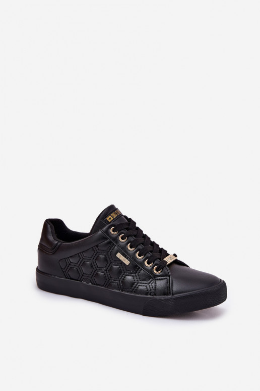 Women's Sneakers Made Of Eco Leather Big Star RR274323 Black