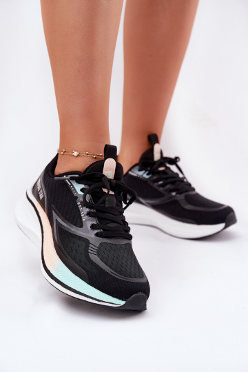 Buty Sportowe Damskie Big Star RR274A160 HI-POLY SYSTEM Czarne