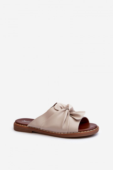 Women's Flat Sandals in Beige Nelvira 2