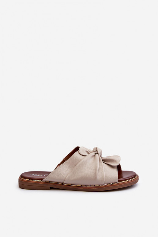 Women's Flat Sandals in Beige Nelvira Women's Flat Sandals in Beige Nelvira