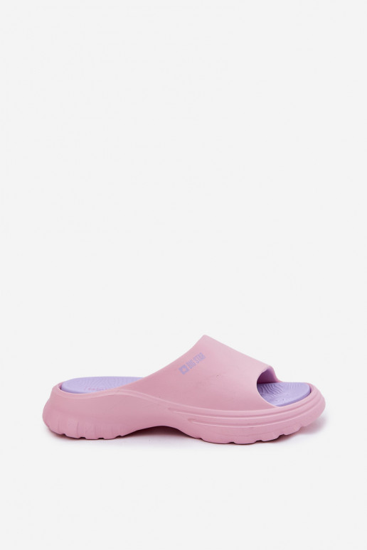 Women Foam Slippers Big Star RR274A587 Pink