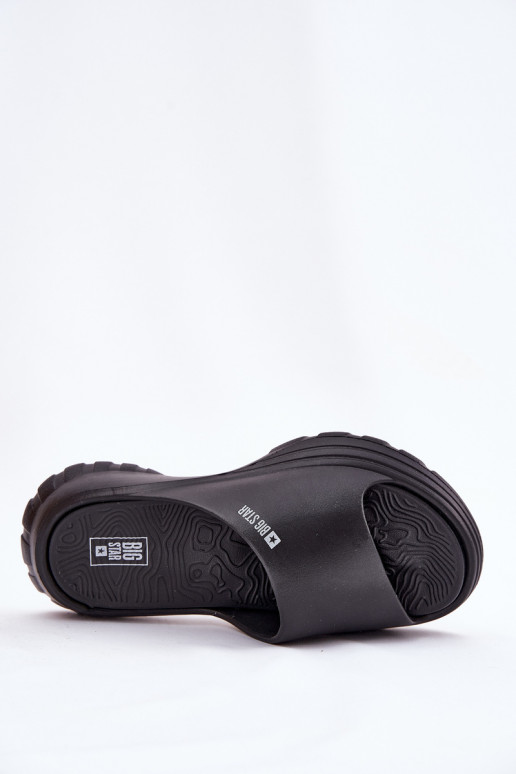 Women's Foam Slippers Big Star RR274A577 Black