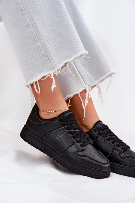 Ladies Sneakers Big Star RR274A242 HI-POLY SYSTEM Black Ladies Sneakers Big Star RR274A242 HI-POLY SYSTEM Black