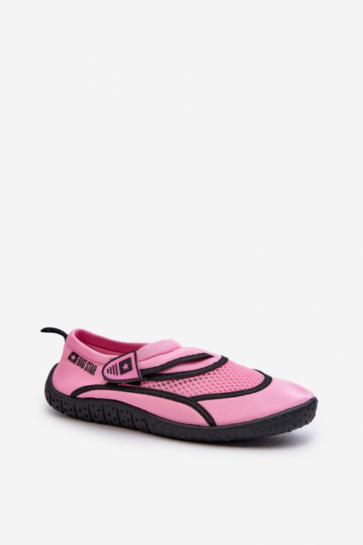 Women's Water Shoes Pink Big Star NN274A804 Women's Water Shoes Pink Big Star NN274A804