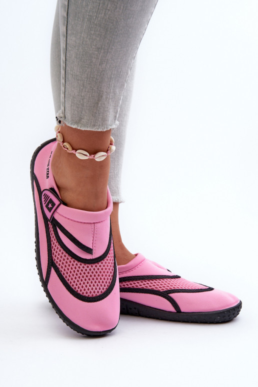 Women's Water Shoes Pink Big Star NN274A804 Women's Water Shoes Pink Big Star NN274A804