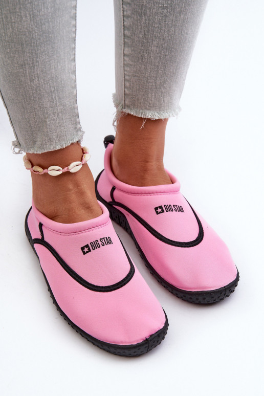 Women's Water Shoes Pink Big Star NN274A800 Women's Water Shoes Pink Big Star NN274A800