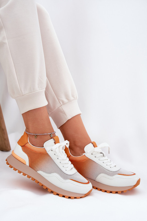 Leather Sports Shoes With Mesh Ladies... Leather Sports Shoes With Mesh Ladies...