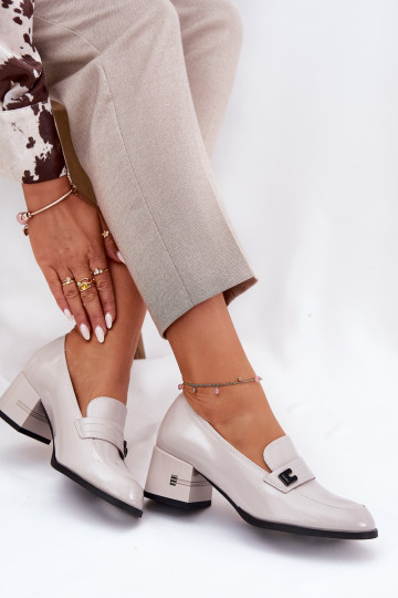 Lacquered Leather Women's...