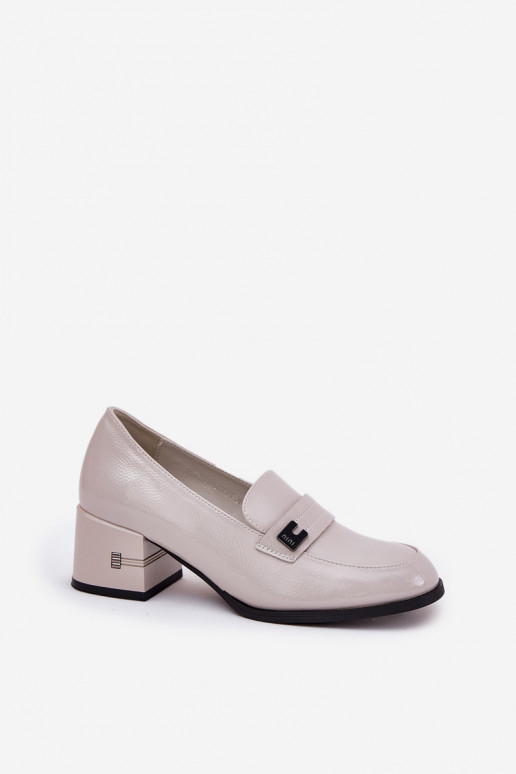 Lacquered Leather Women's Court Shoes...