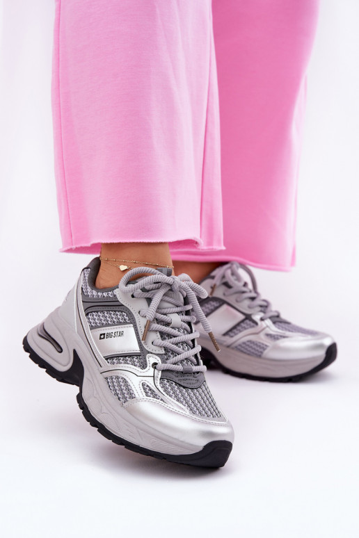 Women's Sneakers Big Star RR274A193 Gray Women's Sneakers Big Star RR274A193 Gray