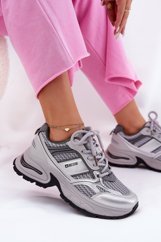 Women's Sneakers Big Star RR274A193 Gray Women's Sneakers Big Star RR274A193 Gray