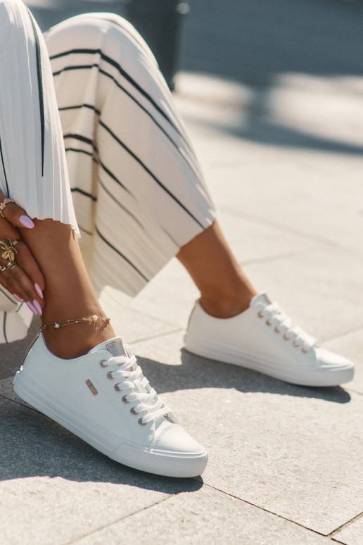 Women's Sneakers Made Of Eco Leather Big Star RR274748 White