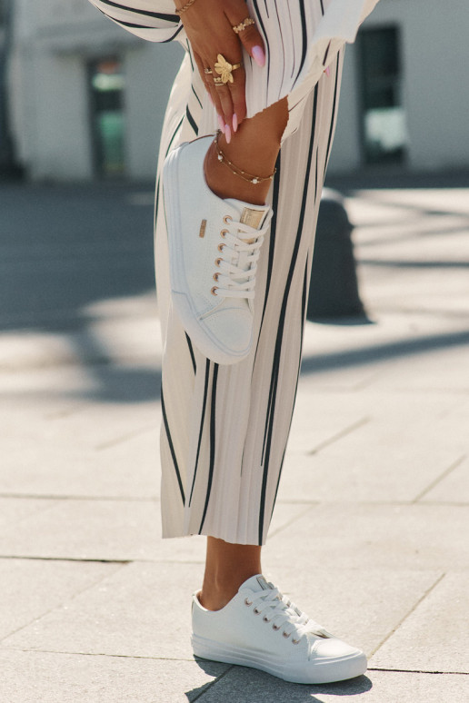 Women's Sneakers Made Of Eco Leather Big Star RR274748 White