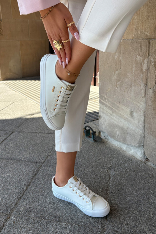 Women's Sneakers Made Of Eco Leather Big Star RR274748 White