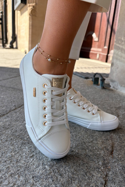 Women's Sneakers Made Of Eco Leather Big Star RR274748 White