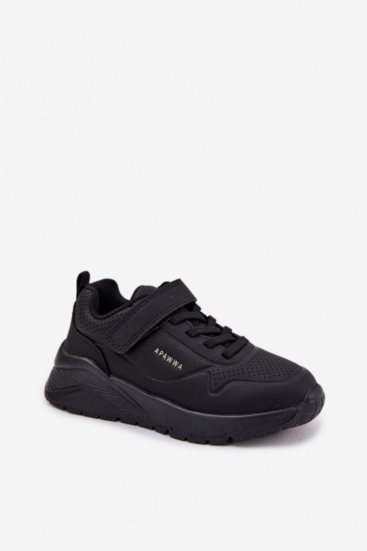 Children's Lightweight Sports Shoes On Platform Black Mirivia Children's Lightweight Sports Shoes On Platform Black Mirivia
