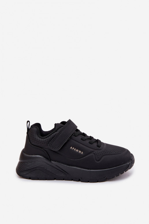 Children's Lightweight Sports Shoes On Platform Black Mirivia Children's Lightweight Sports Shoes On Platform Black Mirivia