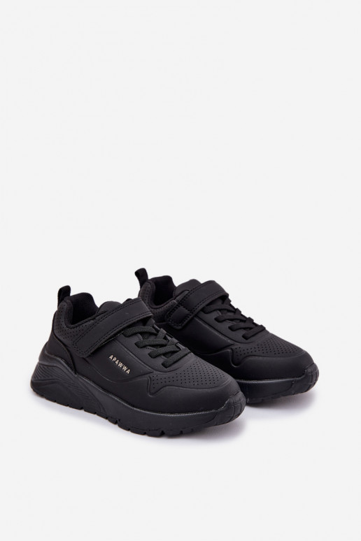 Children's Lightweight Sports Shoes On Platform Black Mirivia Children's Lightweight Sports Shoes On Platform Black Mirivia