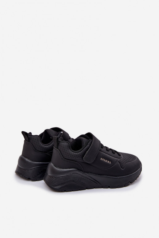 Children's Lightweight Sports Shoes On Platform Black Mirivia Children's Lightweight Sports Shoes On Platform Black Mirivia