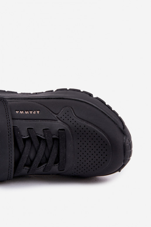Children's Lightweight Sports Shoes On Platform Black Mirivia Children's Lightweight Sports Shoes On Platform Black Mirivia