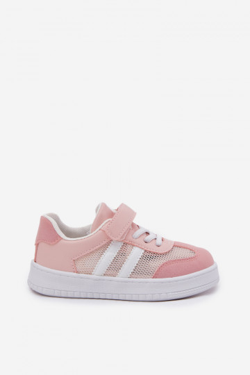 Sneakersy Dziecięce Na Rzep Różowe Sepovia 2