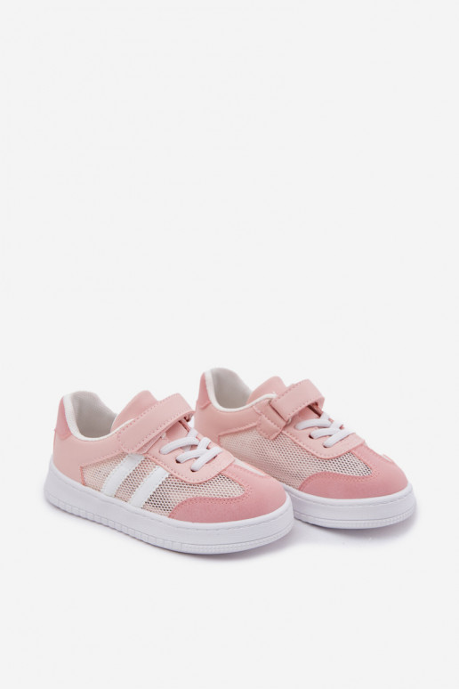Children's Velcro Sneakers Pink Sepovia Children's Velcro Sneakers Pink Sepovia