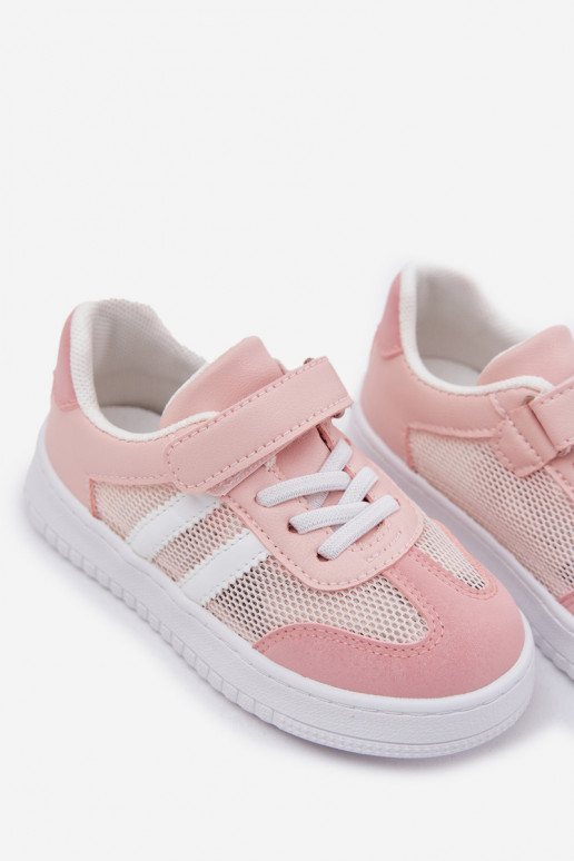 Children's Velcro Sneakers Pink Sepovia Children's Velcro Sneakers Pink Sepovia