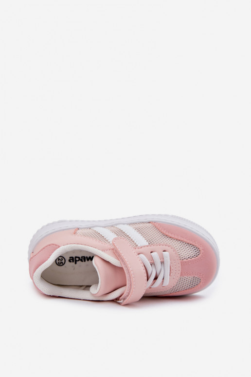 Children's Velcro Sneakers Pink Sepovia Children's Velcro Sneakers Pink Sepovia