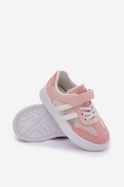 Children's Velcro Sneakers Pink Sepovia Children's Velcro Sneakers Pink Sepovia