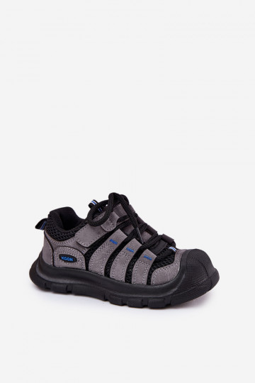 Boys Sports Trekking Shoes Black Falenisa