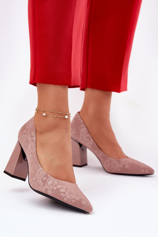 Elegant Heels On A Heel In Pink Vinceza 62223 Pink Elegant Heels On A Heel In Pink Vinceza 62223 Pink