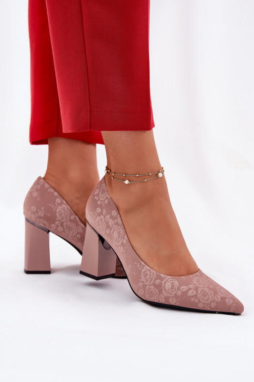 Elegant Heels On A Heel In Pink Vinceza 62223 Pink Elegant Heels On A Heel In Pink Vinceza 62223 Pink