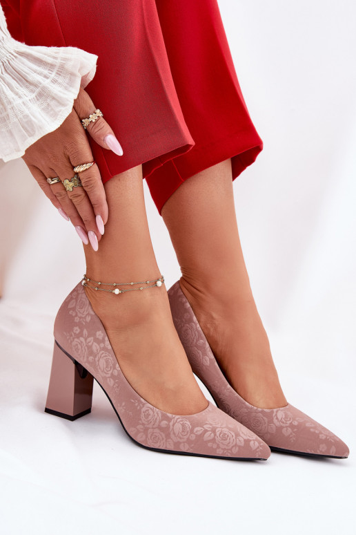 Elegant Heels On A Heel In Pink Vinceza 62223 Pink Elegant Heels On A Heel In Pink Vinceza 62223 Pink