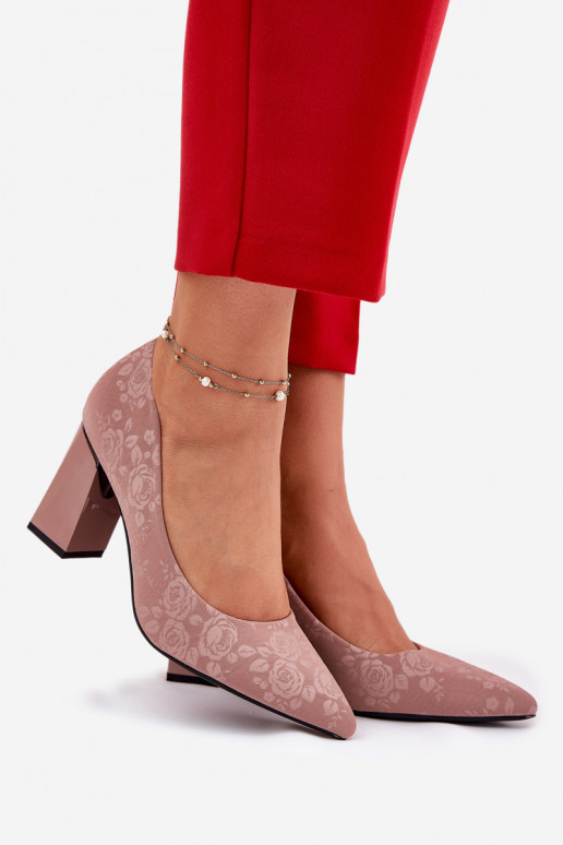 Elegant Heels On A Heel In Pink Vinceza 62223 Pink Elegant Heels On A Heel In Pink Vinceza 62223 Pink