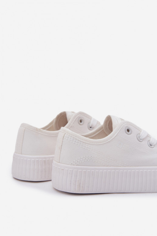 Children's Lace-Up Sneakers Big Star RR374009 White