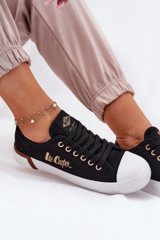 Ladies Textile Sneakers Lee Cooper LCW-25-31-3427L Black