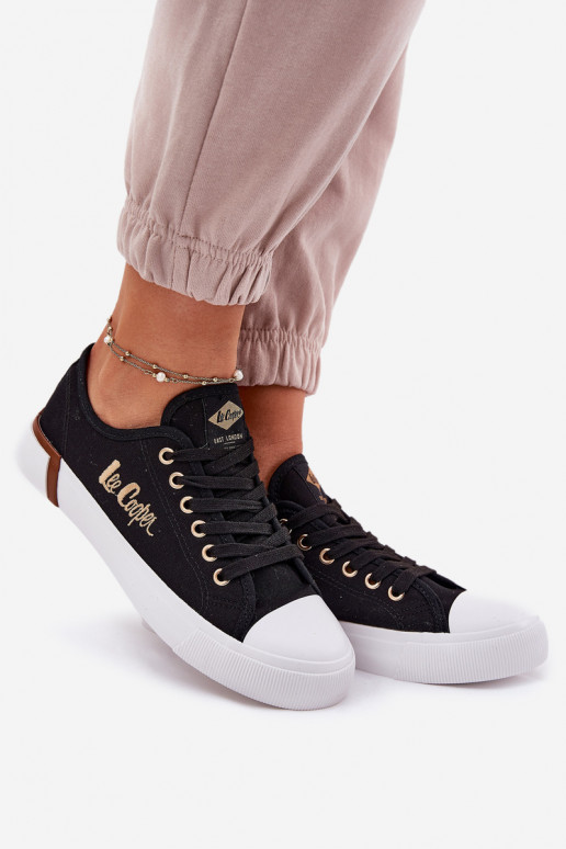 Ladies Textile Sneakers Lee Cooper LCW-25-31-3427L Black