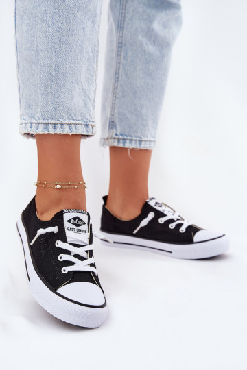 Ladies Fabric Sneakers Lee Cooper LCW-25-02-3299L Black 2